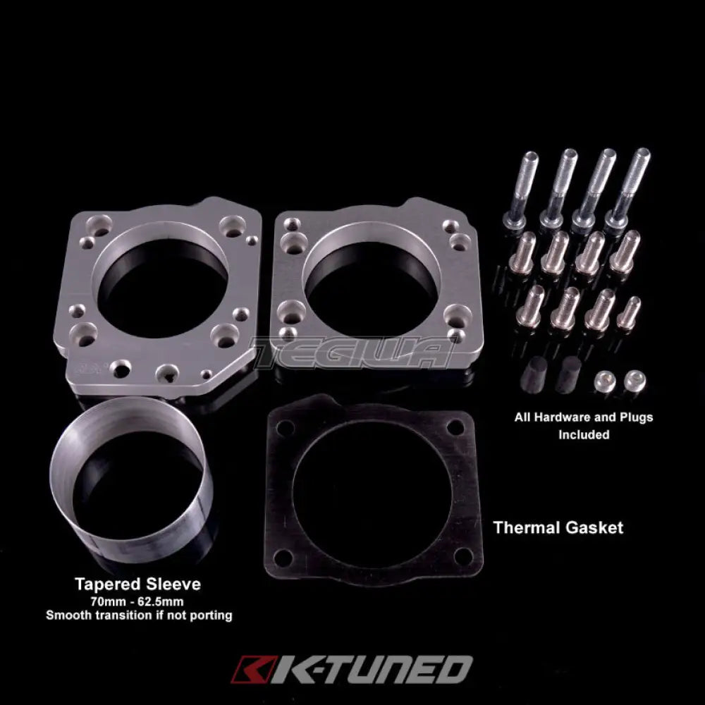 K-Tuned ZDX Throttle Body Adapter RBC/RRC Bolt Pattern Throttle Bodies