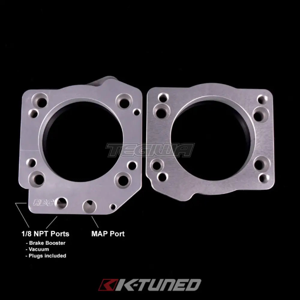 K-Tuned ZDX Throttle Body Adapter RBC/RRC Bolt Pattern Throttle Bodies