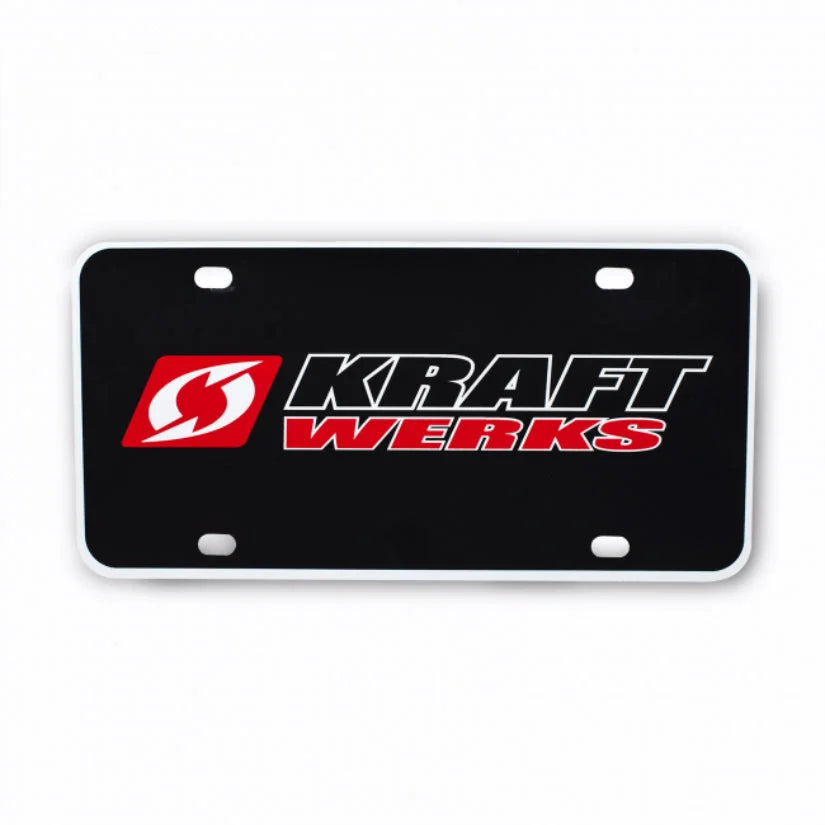 Kraftwerks License Plate Insert
