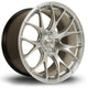 Linea Corse LC818 Alloy Wheel 19x10 ET38 5x100 Hyper Silver 73mm CB Alloy Wheels