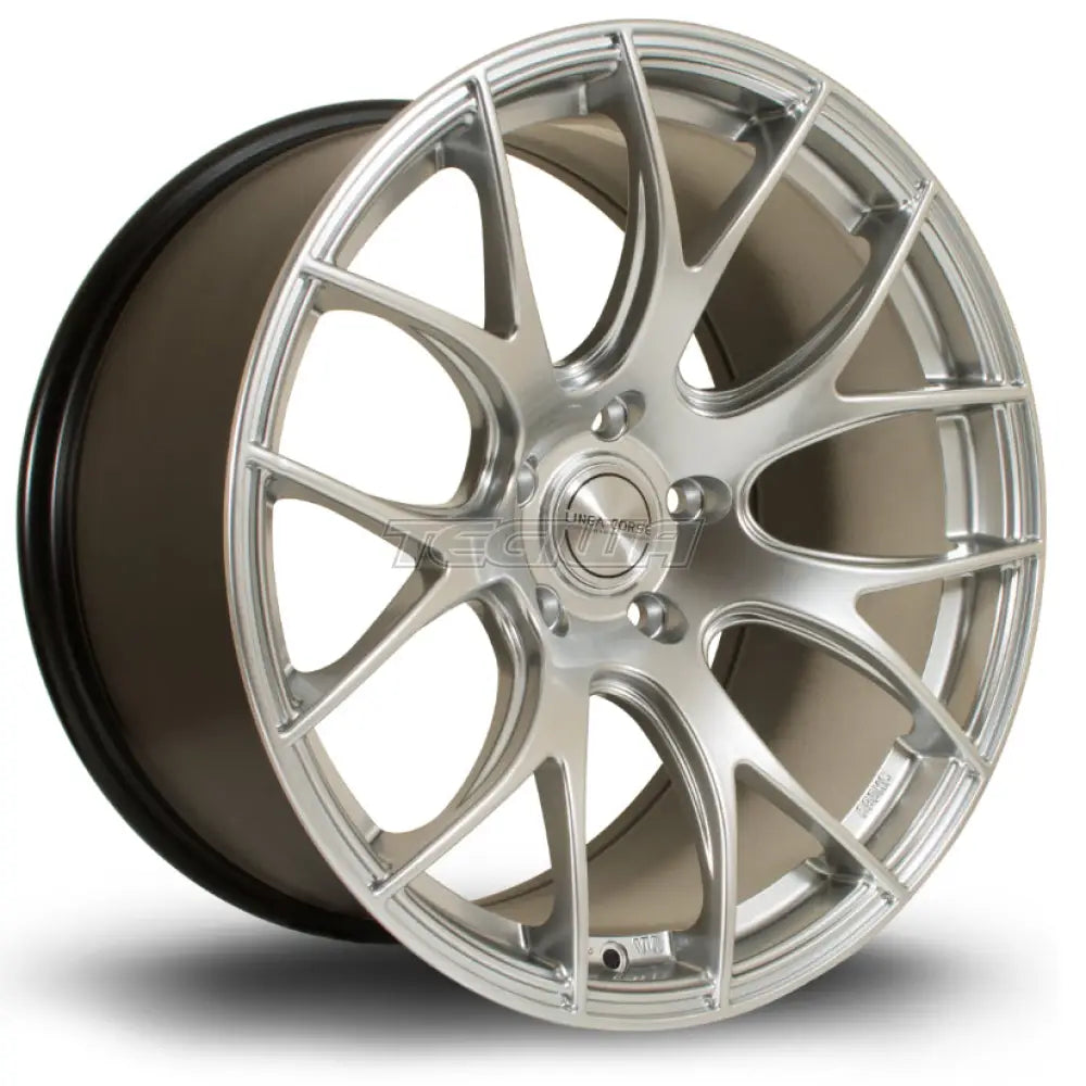 Linea Corse LC818 Alloy Wheel 19x10 ET38 5x114 Hyper Silver 73mm CB Alloy Wheels