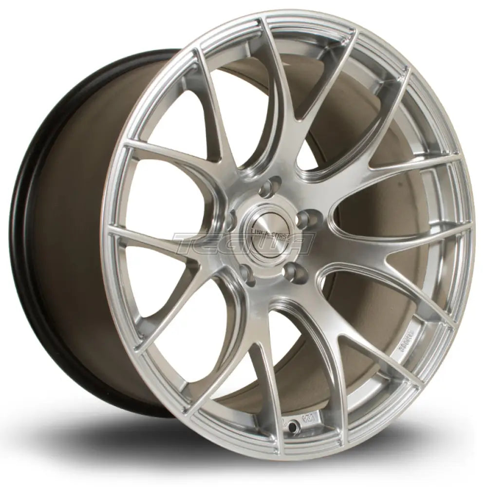Linea Corse LC818 Alloy Wheel 19x11 ET25 5x114 Hyper Silver 73mm CB Alloy Wheels