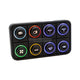 Link Engine Management 8 key (2x4) CAN Keypad with interchangeable 15mm inserts (sold separately)