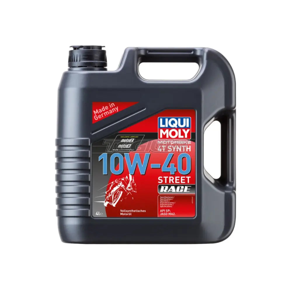 Liqui Moly Motorbike 4T Synth 10W-40 Street Race - Clearance