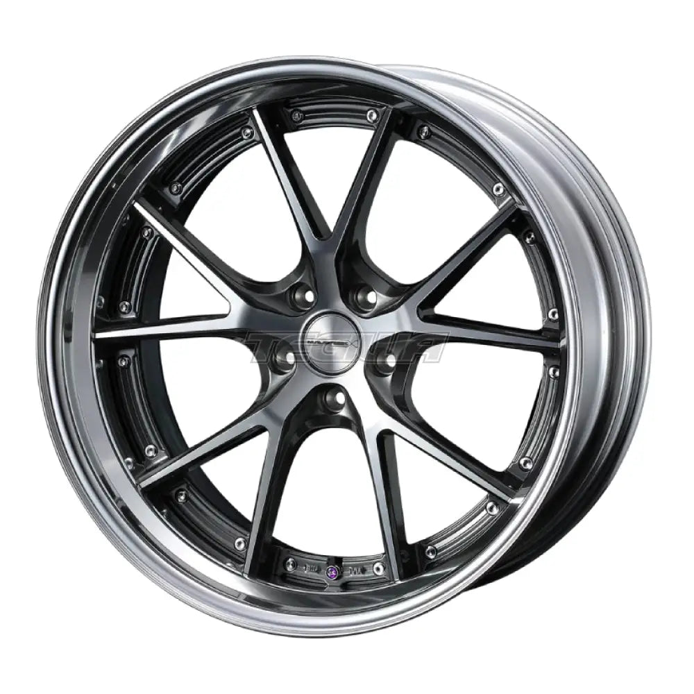 Weds Maverick 905S 2-Piece Alloy Wheel 18x8.5 ET42 5x100 Gunmetal Polished Alloy Wheels