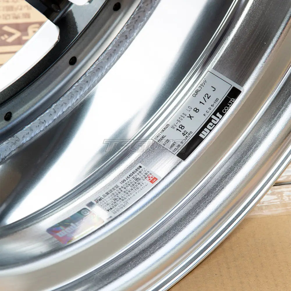 Maverick 905S 2-Piece Alloy Wheel 18x8.5 ET42 5x100 Gunmetal Polished Alloy Wheels