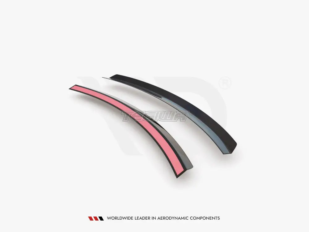 Maxton Design Bottom Spoiler Extension CAP V3 Honda Civic MK10 Type-r 2017-UP