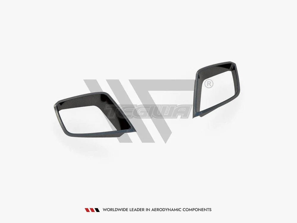 Maxton Design Carbon Fiber Front Bumper Side Vents BMW 1-Series F40 M-Pack M135i