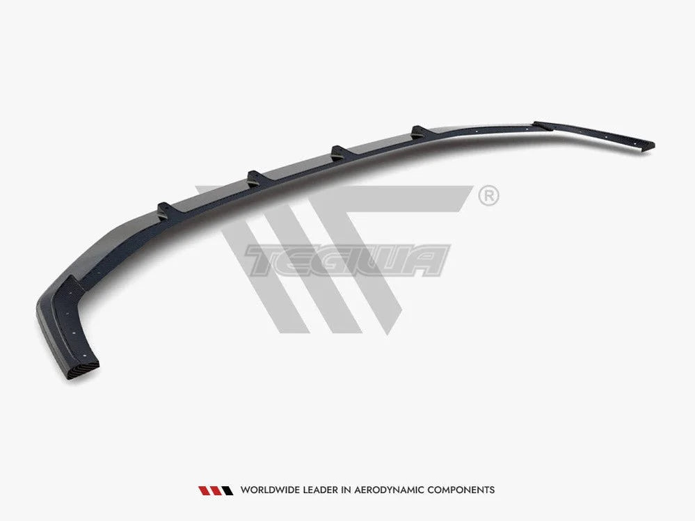 Maxton Design Carbon Fiber Front Splitter Audi RS6 C8 RS7 C8