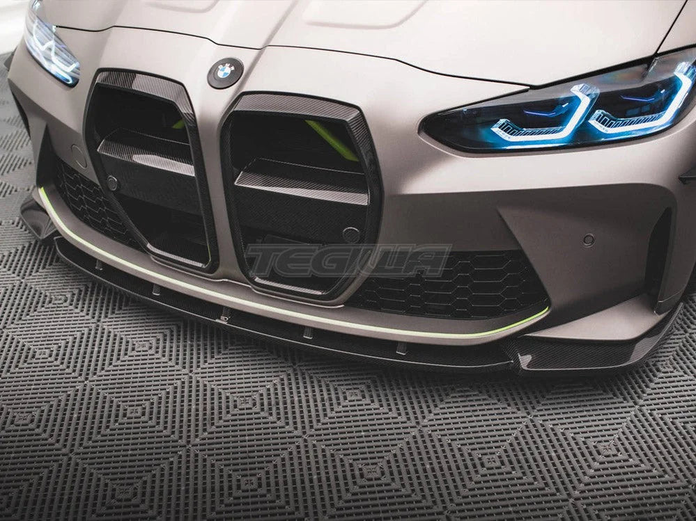 Maxton Design Carbon Fiber Front Splitter V.1 BMW M3 G80
