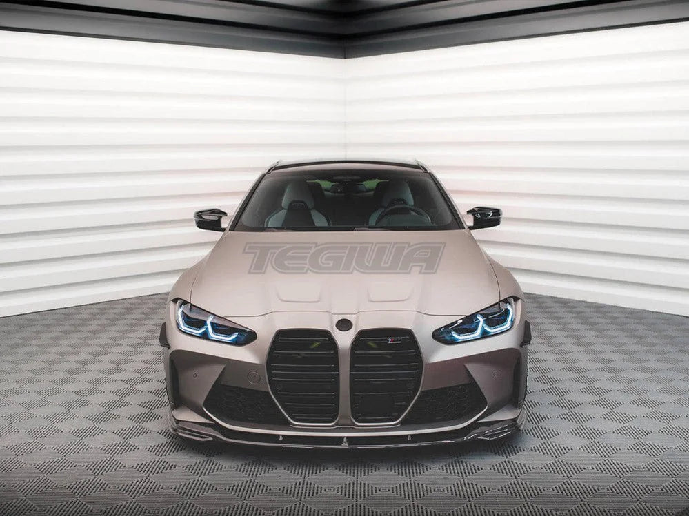 Maxton Design Carbon Fiber Front Splitter V.2 BMW M3 G80