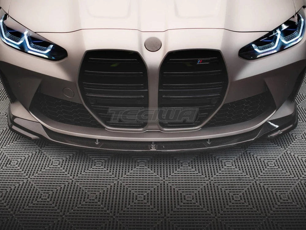 Maxton Design Carbon Fiber Front Splitter V.2 BMW M3 G80