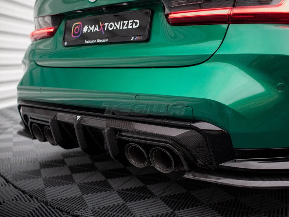 Maxton Design Carbon Fiber Rear Diffuser BMW M4 G82