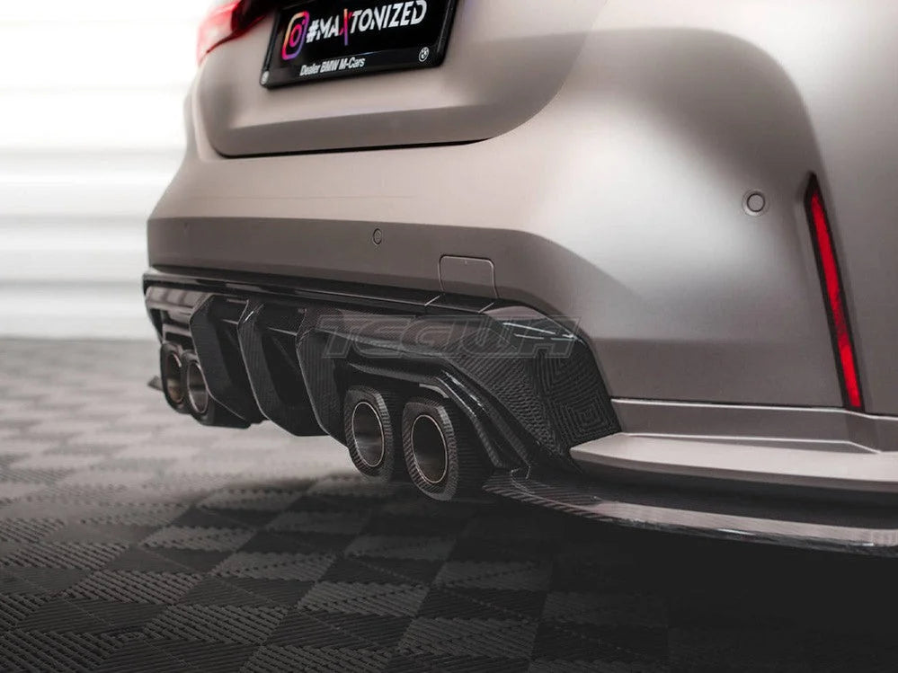 Maxton Design Carbon Fiber Rear Diffuser BMW M4 G82