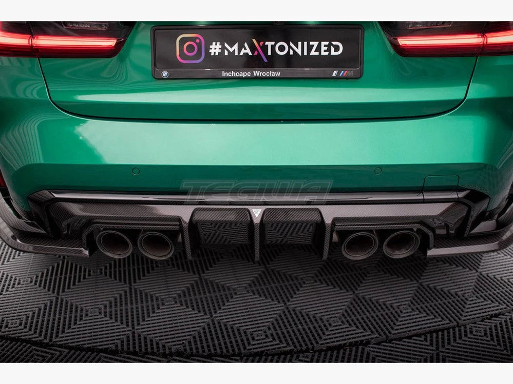 Maxton Design Carbon Fiber Rear Diffuser BMW M4 G82