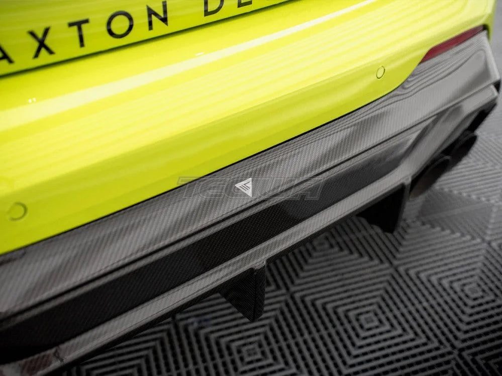 Maxton Design Carbon Fiber Rear Diffuser V.1 BMW 1-Series F40 M-Pack M135i