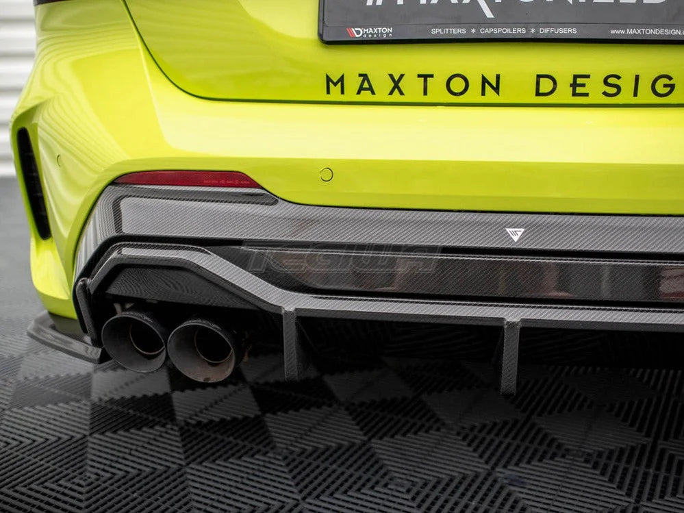Maxton Design Carbon Fiber Rear Diffuser V.1 BMW 1-Series F40 M-Pack M135i
