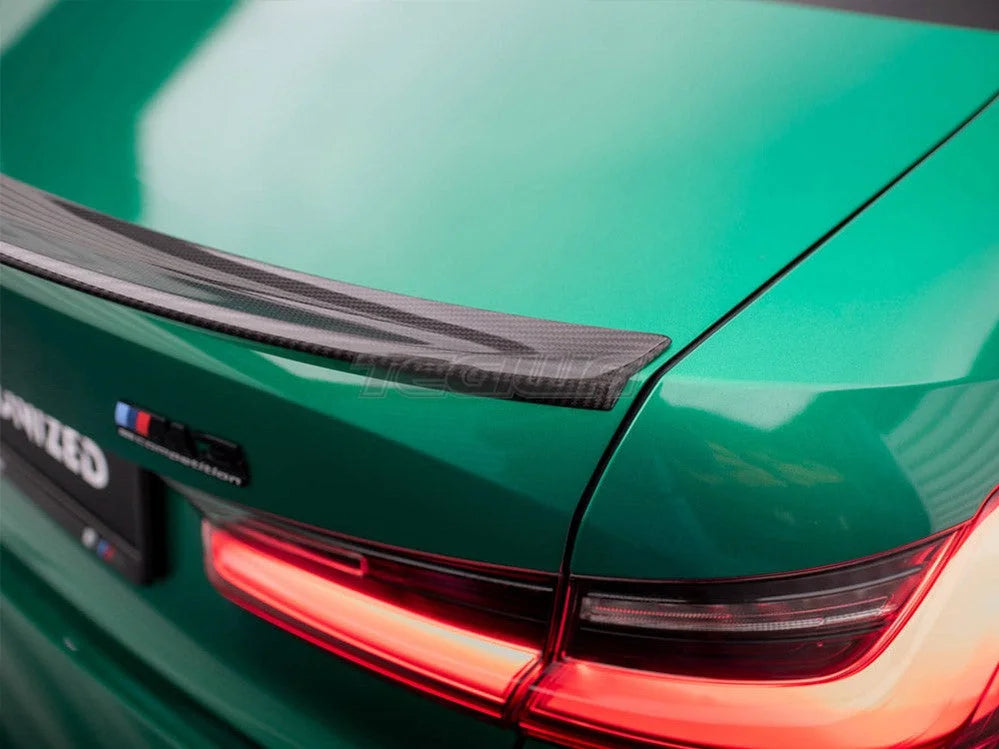 Maxton Design Carbon Fiber Tailgate Spoiler BMW M3 G80
