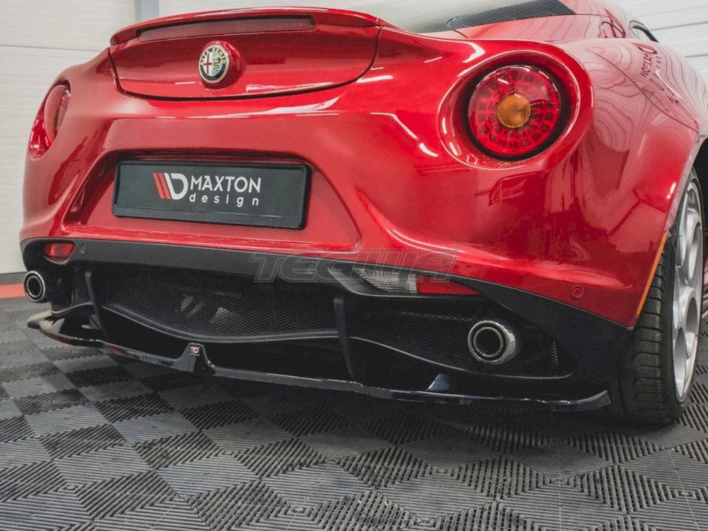 Maxton Design Central Rear Splitter Alfa Romeo 4C 14-17