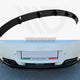Maxton Design Central Rear Splitter Alfa Romeo Brera With Vertical Bars