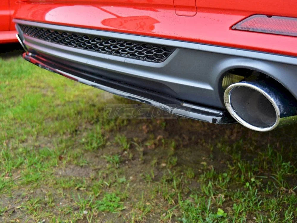 Maxton Design Central Rear Splitter Audi A5 S-line F5 Coupe Sportback 2016-
