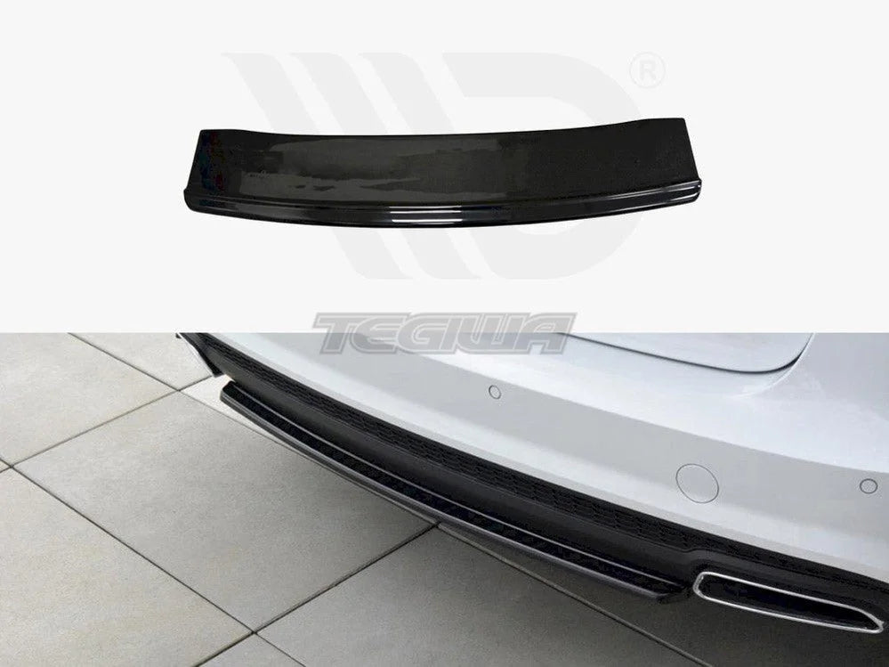 Maxton Design Central Rear Splitter Audi A6 C7 Avant Sline Facelift 2014- 2018