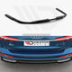 Maxton Design Central Rear Splitter Audi A6 S-line C8 Avant 2019-