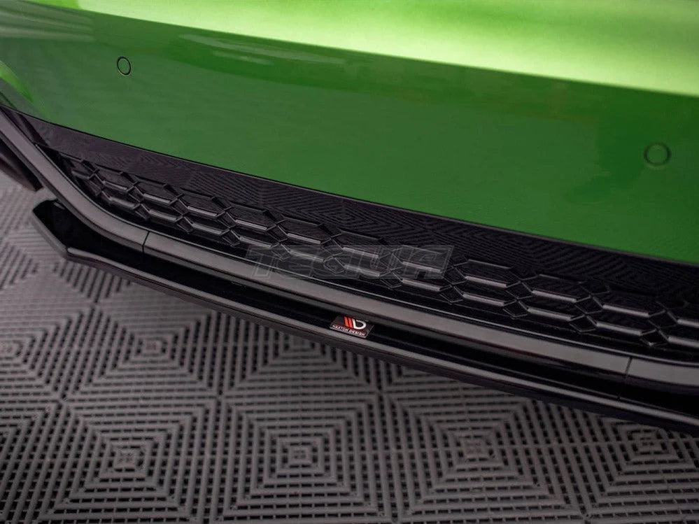 Maxton Design Central Rear Splitter Audi RS5 F5 Facelift