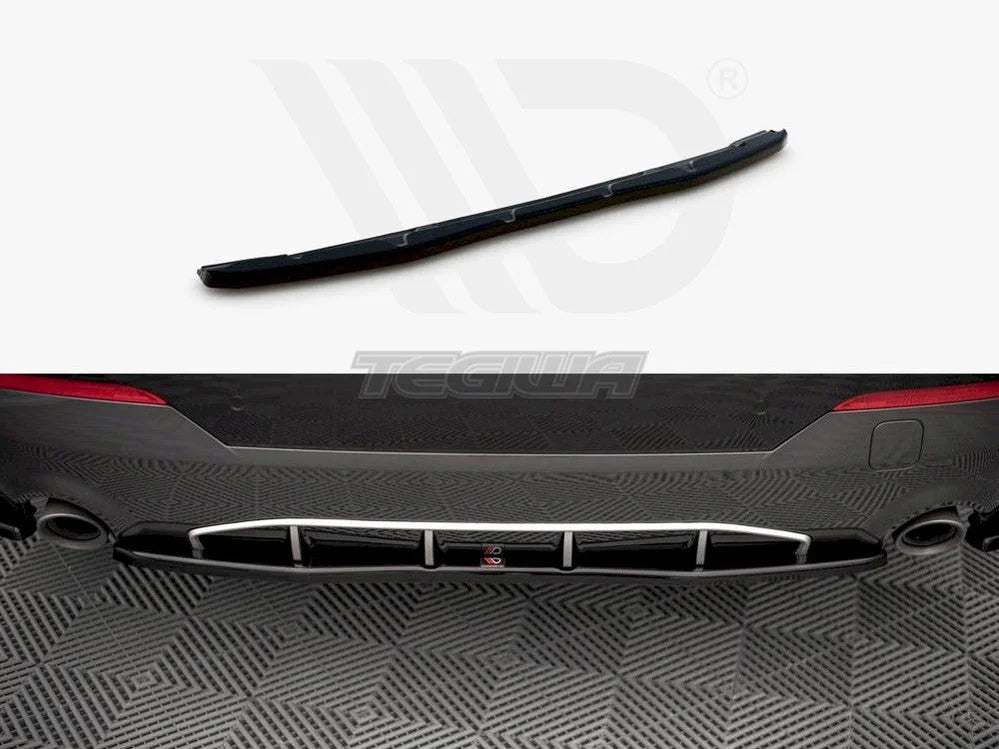 Maxton Design Central Rear Splitter BMW 4-Series M-pack G22 2020-