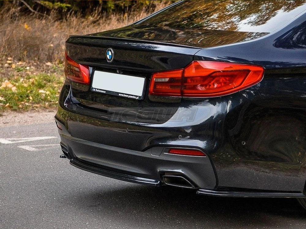 Maxton Design Central Rear Splitter BMW 5-Series G30 G31 M-sport 17-20