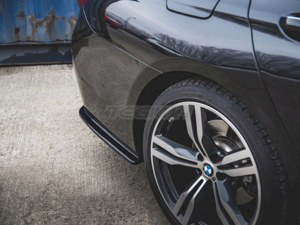 Maxton Design Central Rear Splitter BMW 7-Series M-pack G11 01-18