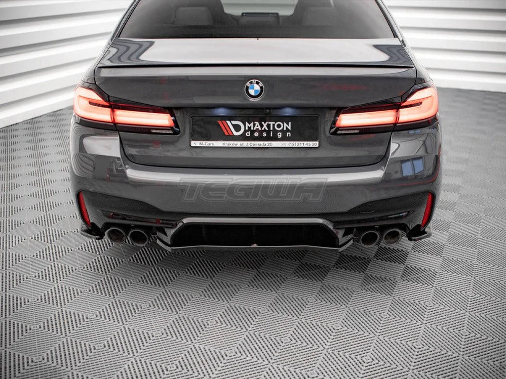 Maxton Design Central Rear Splitter BMW M5 F90 17-19