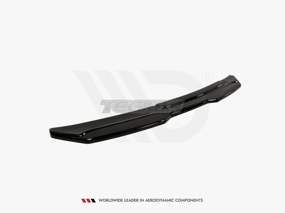 Maxton Design Central Rear Splitter BMW X4 M-pack Without A Vertical BAR