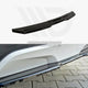 Maxton Design Central Rear Splitter BMW X4 M-pack Without A Vertical BAR