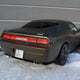 Maxton Design Central Rear Splitter Dodge Challenger MK3 PHASE-1 SRT8 Coupe Without Vertical Bars 2008-14