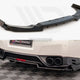 Maxton Design Central Rear Splitter + Flaps Nissan GTR R35 Facelift