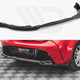 Maxton Design Central Rear Splitter +flaps Toyota Corolla GR Sport Hatchback XII 2019-