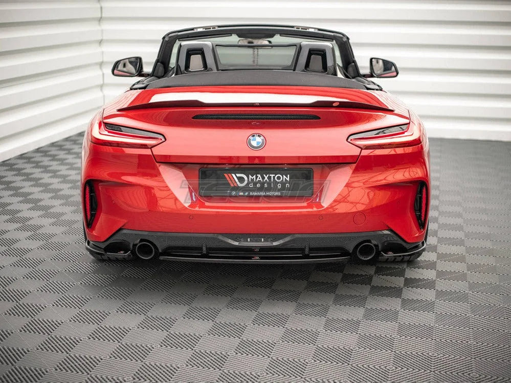 Maxton Design Central Rear Splitter For BMW Z4 M-pack G29 2018-