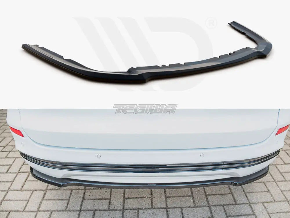 Maxton Design Central Rear Splitter Ford Mondeo Estate Platinum MK5 Facelift 2019-