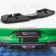 Maxton Design Central Rear Splitter Ford Mustang GT MK6 Facelift 2017-
