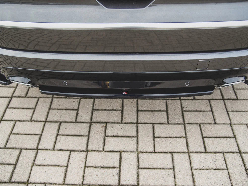 Maxton Design Central Rear Splitter Ford S-max Vignale MK2 Facelift 2019-