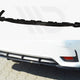 Maxton Design Central Rear Splitter Lexus CT MK1 Facelift With Vertical Bars 13-17