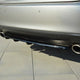 Maxton Design Central Rear Splitter Lexus IS 209T MK3 With Vertical Bars 2013- 2016