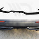 Maxton Design Central Rear Splitter Lexus NX MK1 H With Vertical Bars 2014- 2017