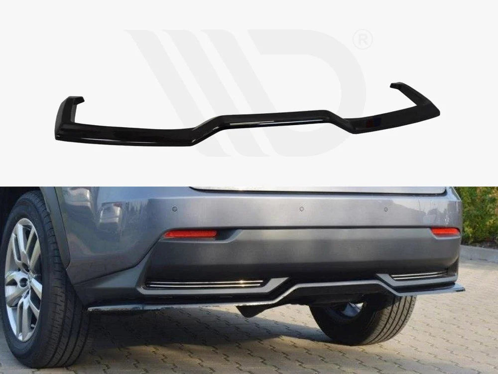 Maxton Design Central Rear Splitter Lexus NX MK1 H Without Vertical Bars 2014- 2017