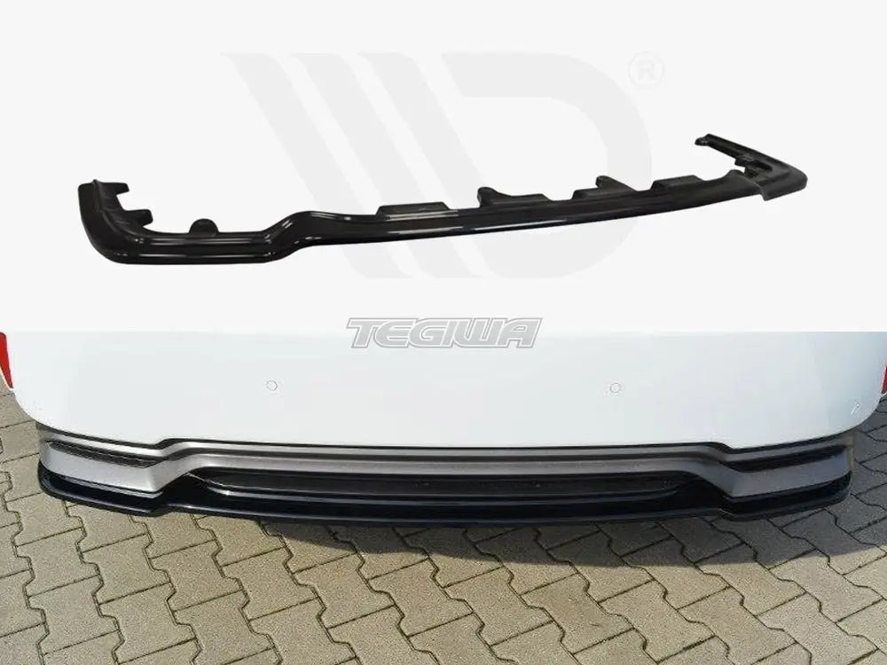 Maxton Design Central Rear Splitter Lexus RX MK4 H Without Vertical Bars