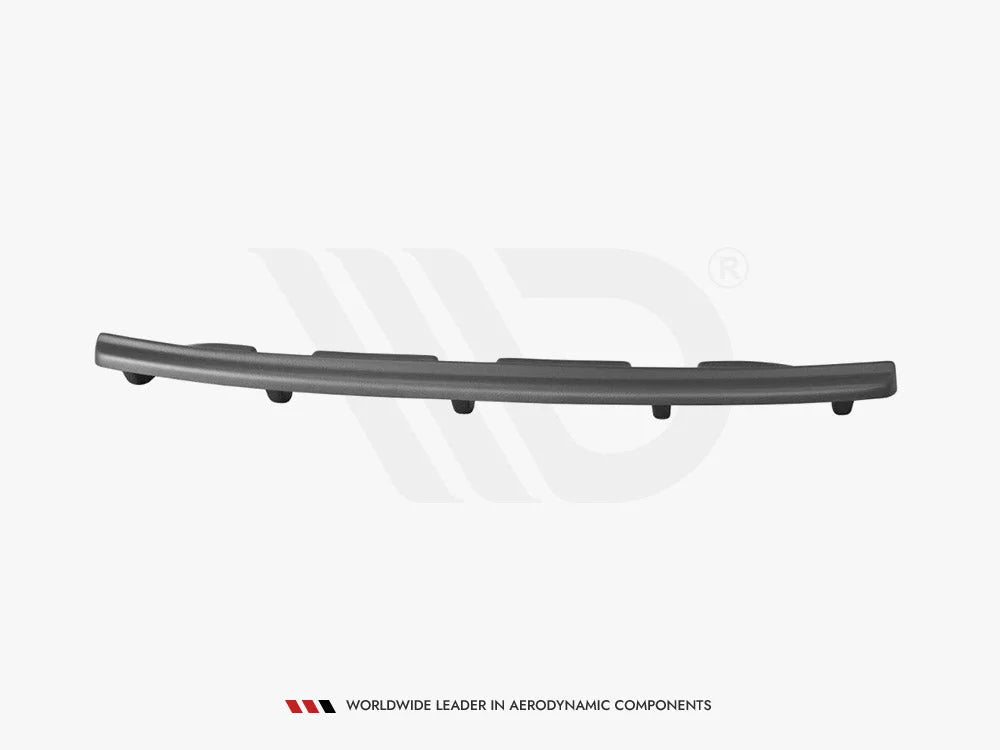 Maxton Design Central Rear Splitter Mazda 3 MK3 Facelift 2017-UP With Vertical Bars