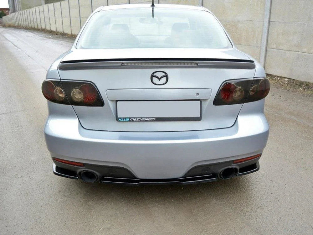 Maxton Design Central Rear Splitter Mazda 6 MK1 MPS 07-09
