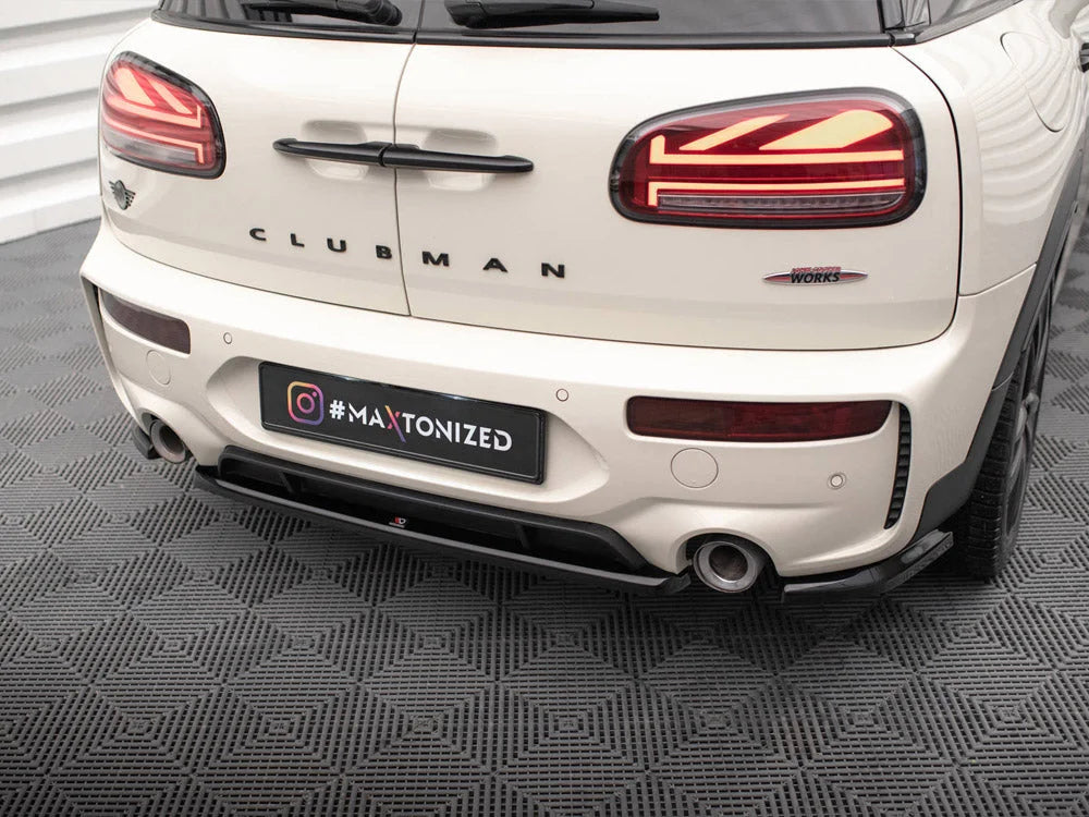 Maxton Design Central Rear Splitter Mini Cooper Clubman John Cooper Works F54 Facelift