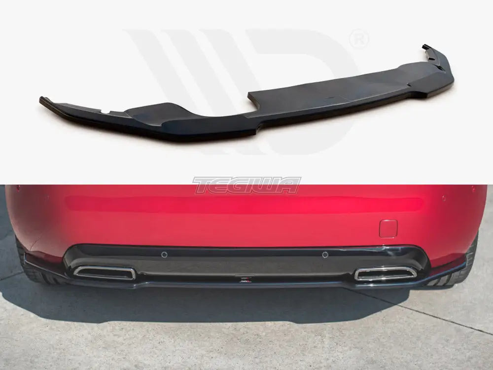 Maxton Design Central Rear Splitter Peugeot 308 GT MK2 Facelift 2017-